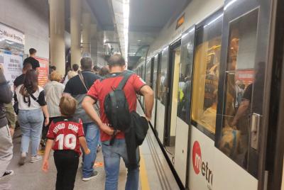Metrovalencia amplía el servicio con motivo del partido de Liga entre Valencia CF y Villarreal CF
